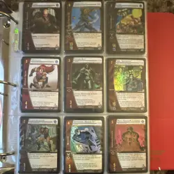 Upper Deck VS System Marvel & DC Origins 300+ Card Lot - Image 1