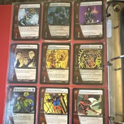 Upper Deck VS System Marvel & DC Origins 300+ Card Lot - Image 2