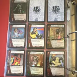 Upper Deck VS System Marvel & DC Origins 300+ Card Lot - Image 4