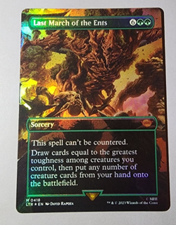 Last March of the Ents (Borderless) Universes Beyond: the Lord of the Rings:... - Image 1