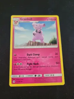 Pokemon Card Granbull Fairy Type 91/194 Non Holo Nm - Image 1