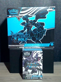Pokemon TCG S&V (BLACK BOLT + WHITE FLARE) ETB's + Booster Bundle English Sealed - Image 2