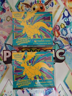 Ascended Heroes Pokemon Center Exclusive ETB x2 IN HAND - Image 1