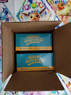 Ascended Heroes Pokemon Center Exclusive ETB x2 IN HAND - Image 4