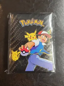 55 PCS Pokemon Black Foil Box Rainbow Vmax Gx - Image 1