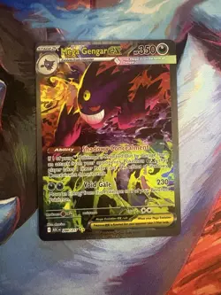 Pokemon TCG Ascended Heroes Mega Gengar EX SIR English 284/217 *MINT* - Image 1