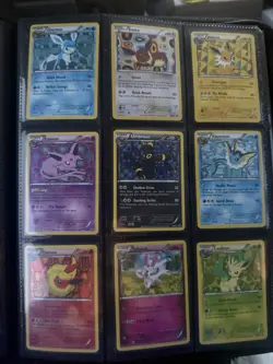 Eevee Evolutions Holo Black And White Promo Set BW Pokemon TCG Black Star Promo - Image 1