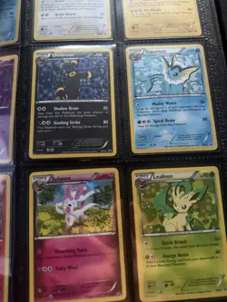 Eevee Evolutions Holo Black And White Promo Set BW Pokemon TCG Black Star Promo - Image 5