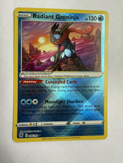 Radiant Greninja 046/189 | Holo Radiant Rare | Sword & Shield | NM | Pokemon TCG - Image 1