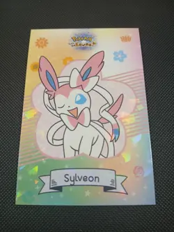 Pokemon Let's Go Eevee Database Set Peru Sylveon Luck Cracked Ice US Seller - Image 1
