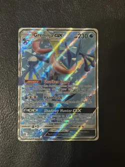 Pokemon Greninja GX (Full Art) 120/131 | Sm-Forbidden Light LP-NM - Image 1