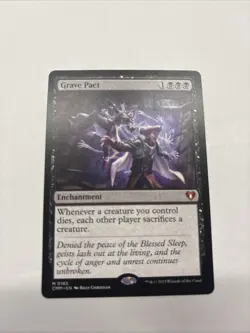 Grave Pact Commander Masters Regular Mtg Magic The Gathering Mythic - Image 1