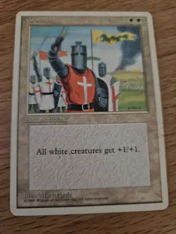 Magic the Gathering Crusades Lightly Played Fourth Edition - Image 3