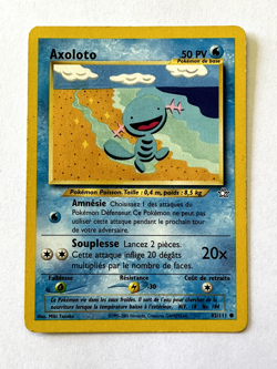 Pokemon Card - Axoloto - Wizards: Neo Genesis - 82/111 - FR - Image 1