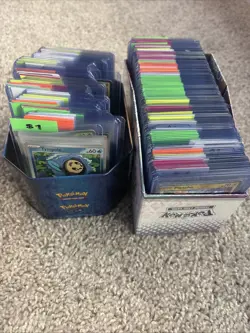 Pokemon Bulk All Holos, Reverse Holos Lot of 250 Cards (Pokeballs included too) - Image 1