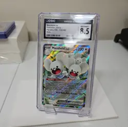 Maushold ex Pokemon Card - Paradox Rift - 155/182 - CGC 8.5 - Image 1