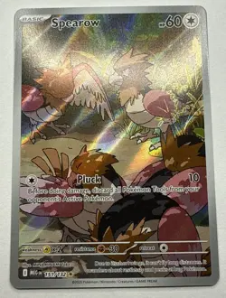 Spearow 151/132 Illustration Rare - Pokemon TCG: Mega Evolution “Pack Fresh” - Image 1