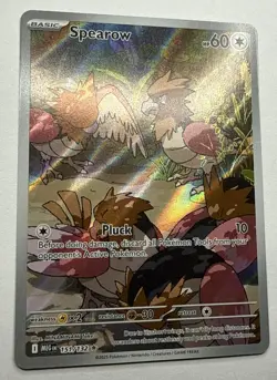 Spearow 151/132 Illustration Rare - Pokemon TCG: Mega Evolution “Pack Fresh” - Image 2