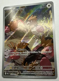 Spearow 151/132 Illustration Rare - Pokemon TCG: Mega Evolution “Pack Fresh” - Image 3