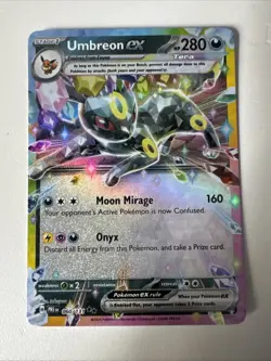 Pokemon Prismatic Evolutions Umbreon ex 060/131 Surprise Box Stamped - Image 1