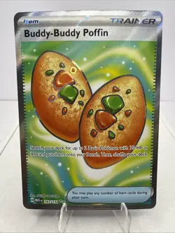 Buddy-Buddy Puffin 167/132 Mega Evolution Full Art Trainer Pokemon TCG - Image 1
