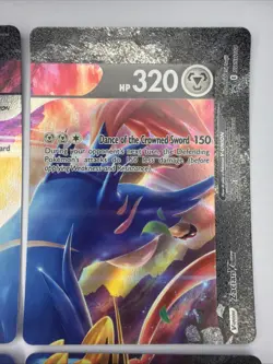 Zacian V Union Holo - Set of 4 SWSH163 - SWSH166 Pokemon Black Star Promo - Image 2