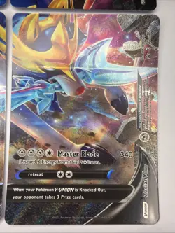 Zacian V Union Holo - Set of 4 SWSH163 - SWSH166 Pokemon Black Star Promo - Image 5
