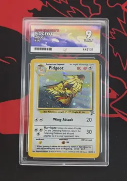 Pokemon TCG - Pidgeot Holographic - Base Set 2 Holo Rare - 14/130 - Ace Mint 9 - Image 1