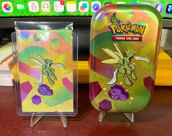 Pokemon TCG 151 Scyther And Weezing Tin EMPTY-Includes:Tin, Insert Card and Coin - Image 1