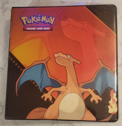 Ultra PRO: Pokemon Charizard 2" 3-Ring Binder & x50 Ultra Pro Silver 9 pocket - Image 1