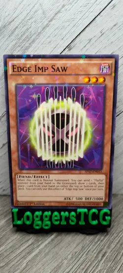 Yu-Gi-Oh! Edge Imp Saw STARFOIL / SP17-EN015 1st Edition LP - Image 1