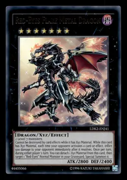 Red-Eyes Flare Metal Dragon LDK2-ENJ41 Ultra Rare Legendary Decks II Yu-Gi-Oh NM - Image 1