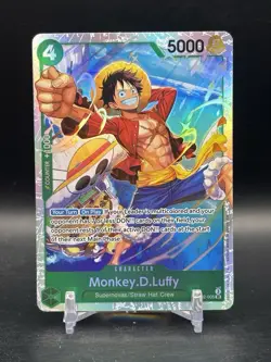 Monkey D. Luffy PRB02-005 SR Foil | The Best Vol. 2 | One Piece TCG English NM - Image 1