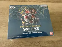 One piece OP-03 Booster box, Pillars Of Strength New and Sealed - Image 1