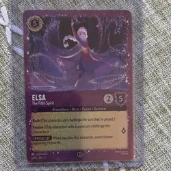 Lorcana Elsa - The Fifth Spirit Promo Foil Character 6/P3 - Image 1