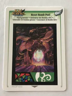 Panini Kid Icarus RA Card - Silver Wing #035 - Reset Bomb Pod - EUR - Image 1