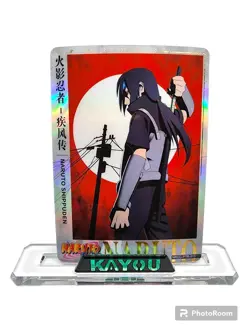 Itachi Uchiha PTR Kayou Official Naruto Card TCG NRCC-PTR-013 - Image 1