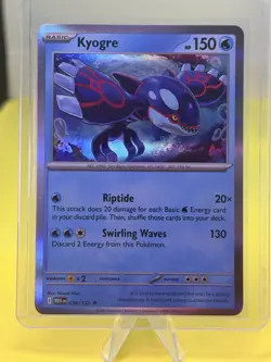 Kyogre 034/132 Me01: Mega Evolution Holo - Pokemon Card - Image 1