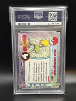 BELLSPROUT Pokemon Card - 2000 Topps Chrome - #69 - Pokemon T.V. Spectra PSA 10 - Image 2