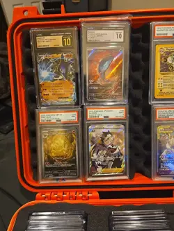 14 Varying Pokemon Cards All Graded Prefect For Mystery Bags - Image 1