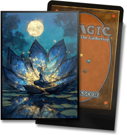 MTG Card Sleeves - Lorwyn Lotus - Ultra Clear Front & Matte Finish Back, 100 Cou - Image 2