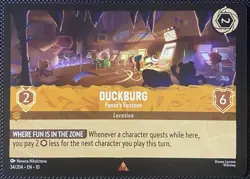 Duckburg - Funso's Funzone 34/204 Whispers in the Well - Lorcana Card - Image 1