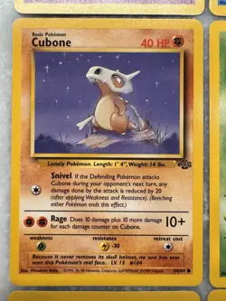 Pokemon Mixed 10 Card Lot Jungle Fossil and Rocket Vintage - WOTC - Ex Mint+ - Image 5