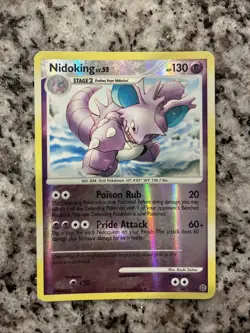 Pokemon Card - Nidoking Secret Wonders 34/132 Reverse Holo - Image 1