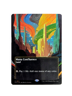 Mana Confluence M 0160 Borderless Galaxy FOIL MTG Edge Of Eternities EOS EN NM/M - Image 1