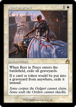 Magic MTG - Rest in Peace - Ravnica Remastered Extras - MINT/NMINT - EN - Image 1