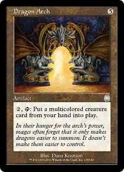 Magic MTG - Dragon Arch - Apocalypse - EXC - EN - FOIL - Image 1