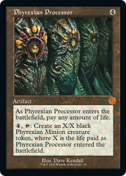 Magic MTG - Processeur phyrexian - MINT/NMINT - FR - FOIL - Image 1