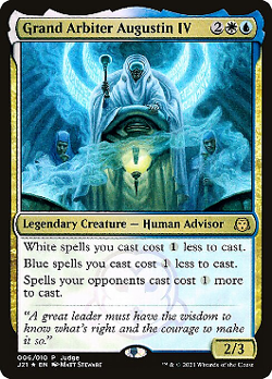 Magic MTG - Grand Arbiter Augustin IV - Promo Judge - MINT/NMINT - EN - FOIL - Image 1