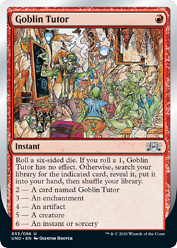Magic MTG - Goblin Tutor - Unsanctioned - MINT/NMINT - EN - Image 1